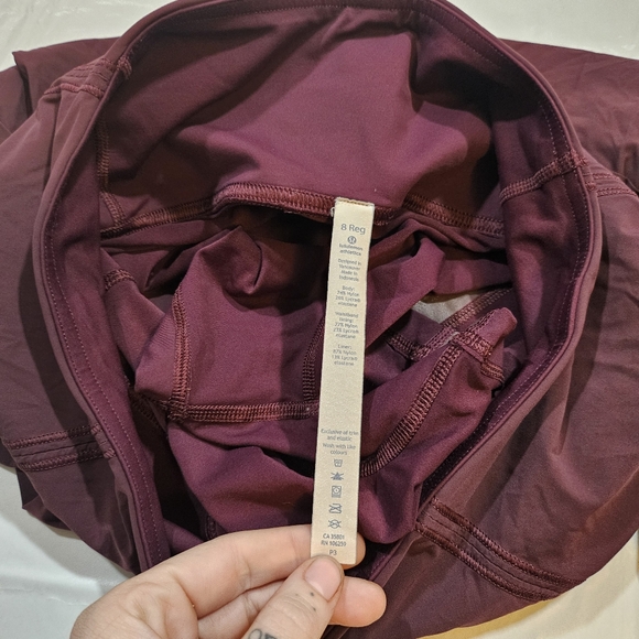 Lululemon Lost In Pace Mid-Rise Skirt (Regular) 13" (Dark Adobe) Size 8 - Picture 9 of 15